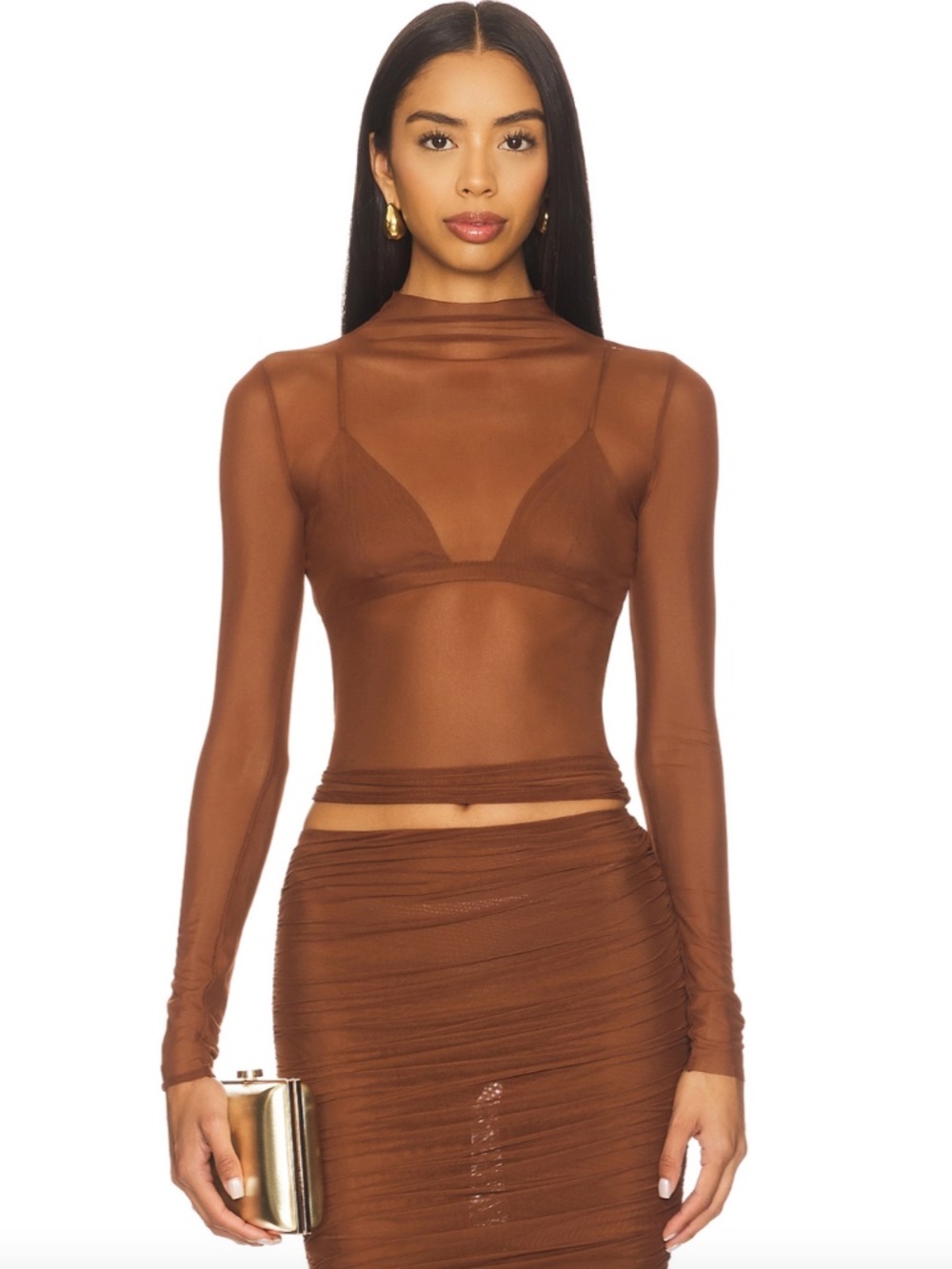 SEROYA Raffaella Mesh Top